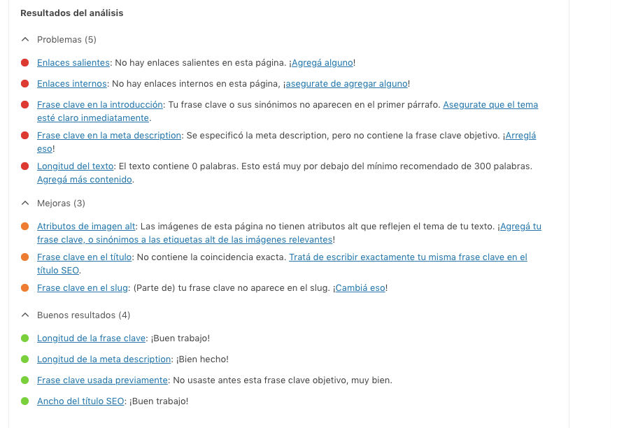 SEO RESULT